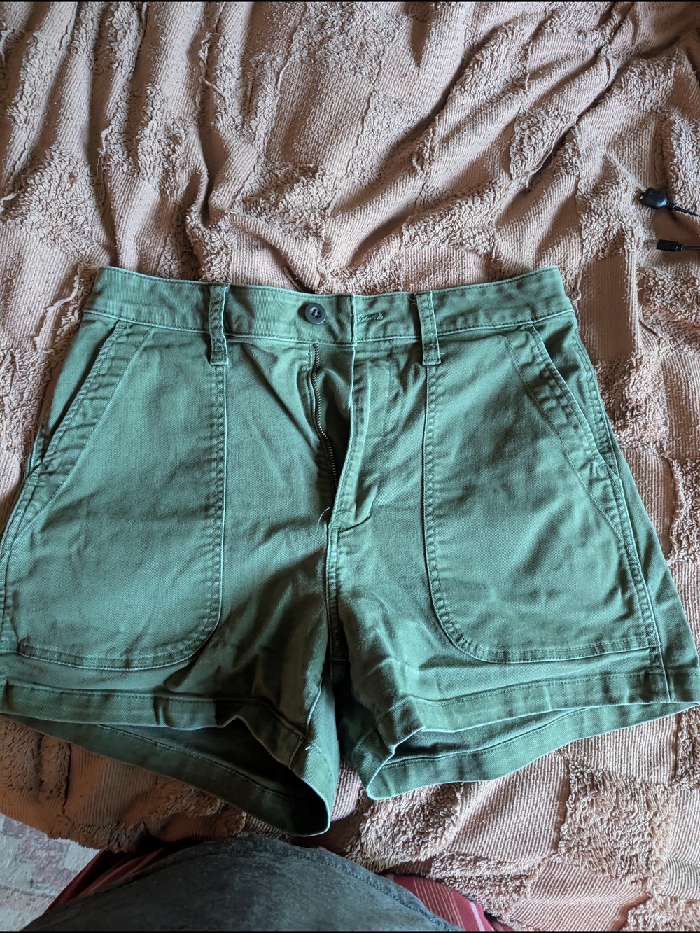 Madewell Olive Green Cargo Shorts
